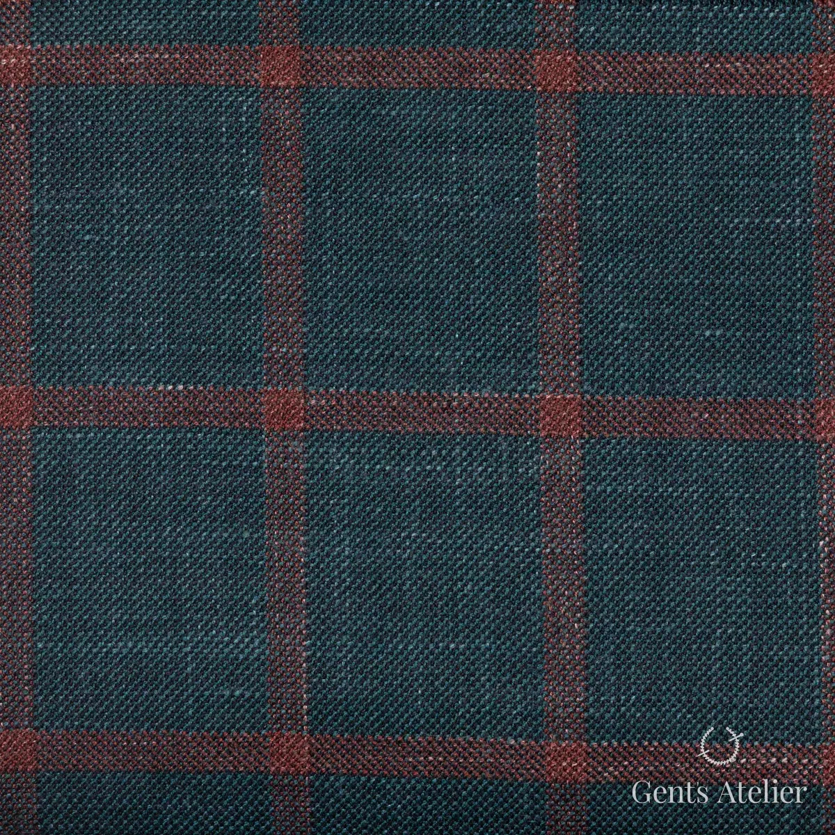 Костюм из Gent's Colors 2899-11 — тёмно-зелёный, 100% шерсть
